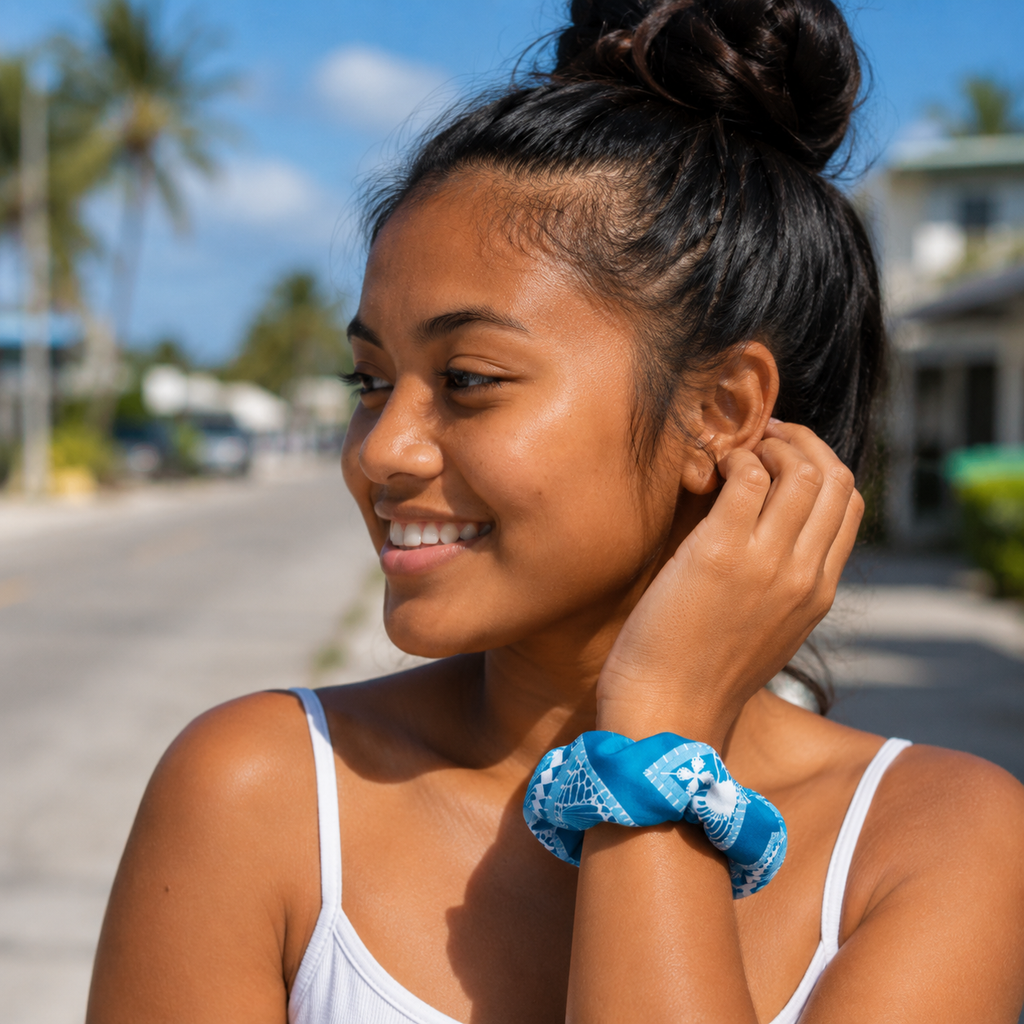 Fish Amimono | Scrunchie